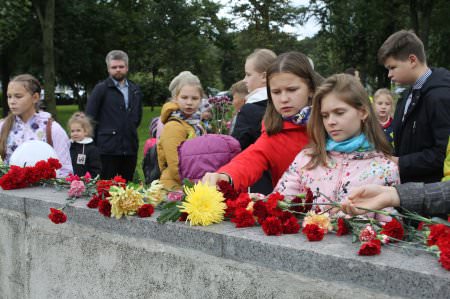 Памятный митинг в честь Дня памяти жертв блокады Ленинграда